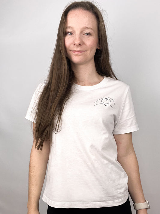T-Shirt H.Heart - weiß