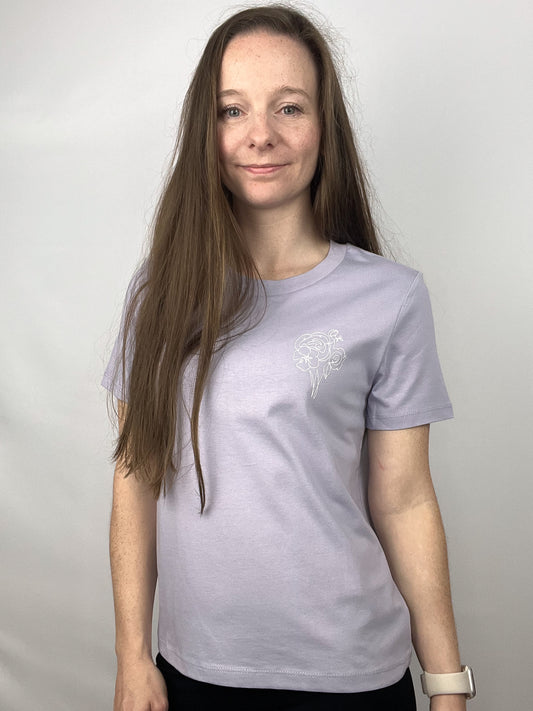 T-Shirt Roseline - violett