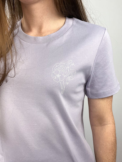 T-Shirt Roseline - violett