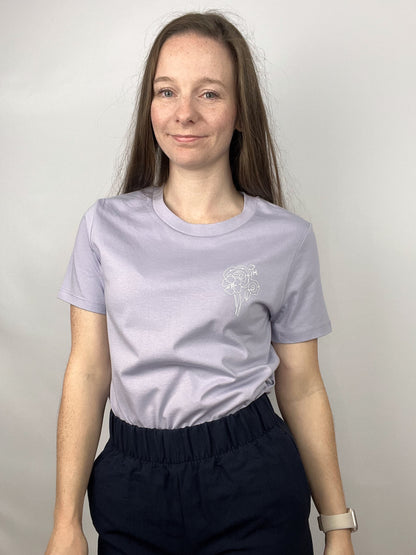 T-Shirt Roseline - violett