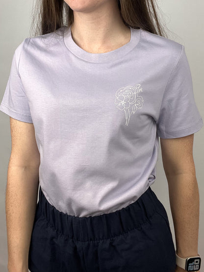 T-Shirt Roseline - violett