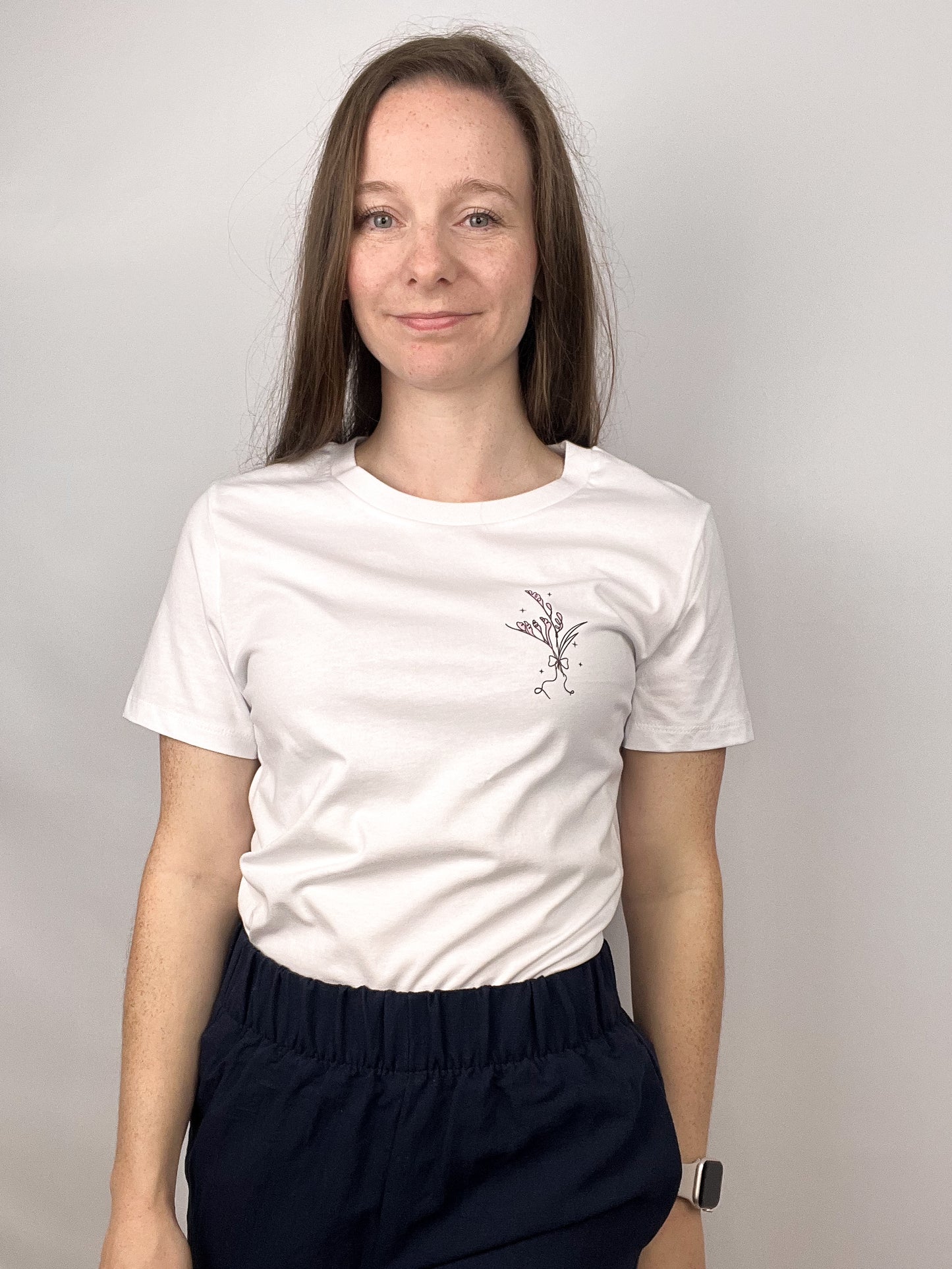 T-Shirt Bouquetbow - weiß