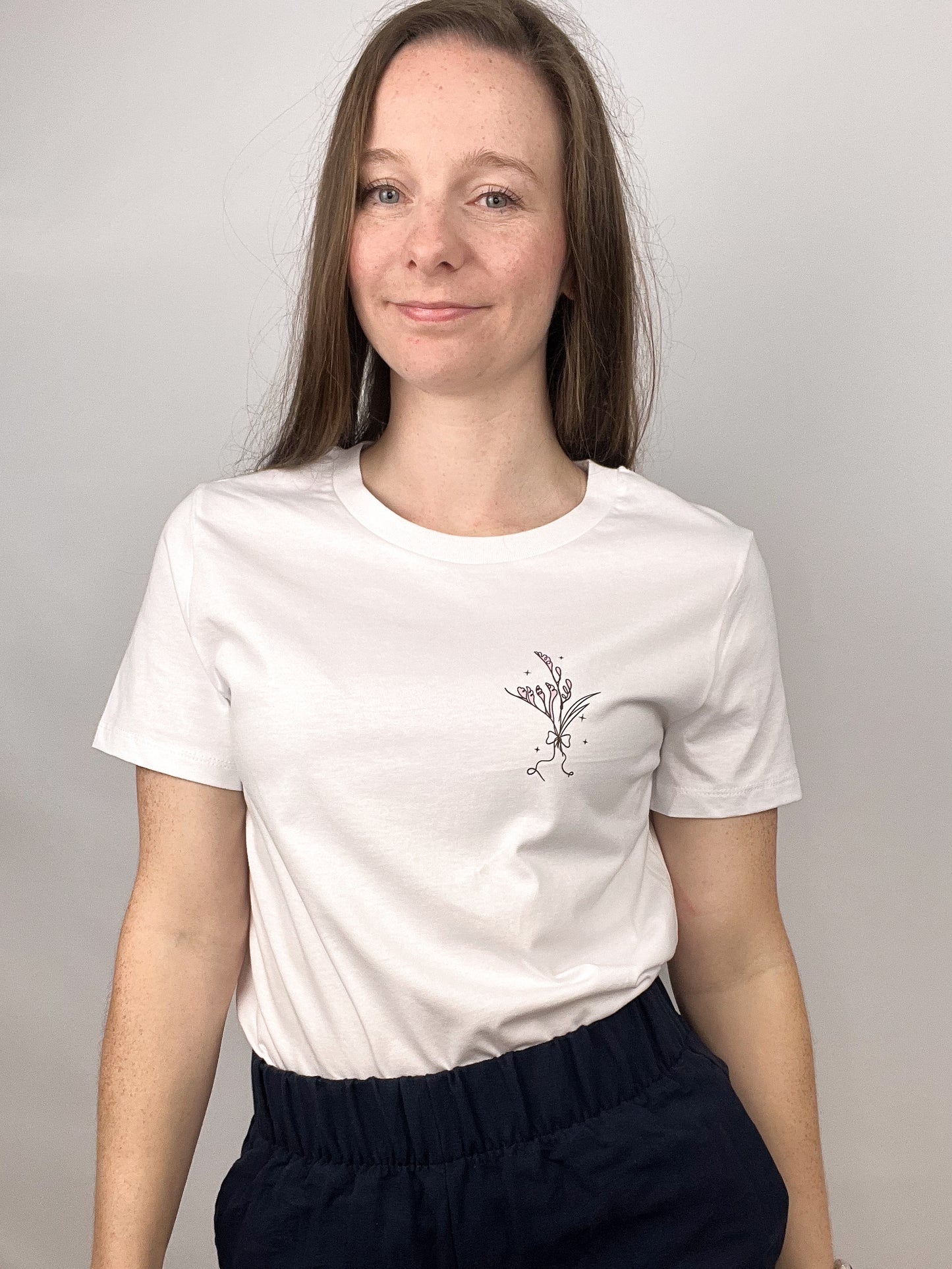 T-Shirt Bouquetbow - weiß