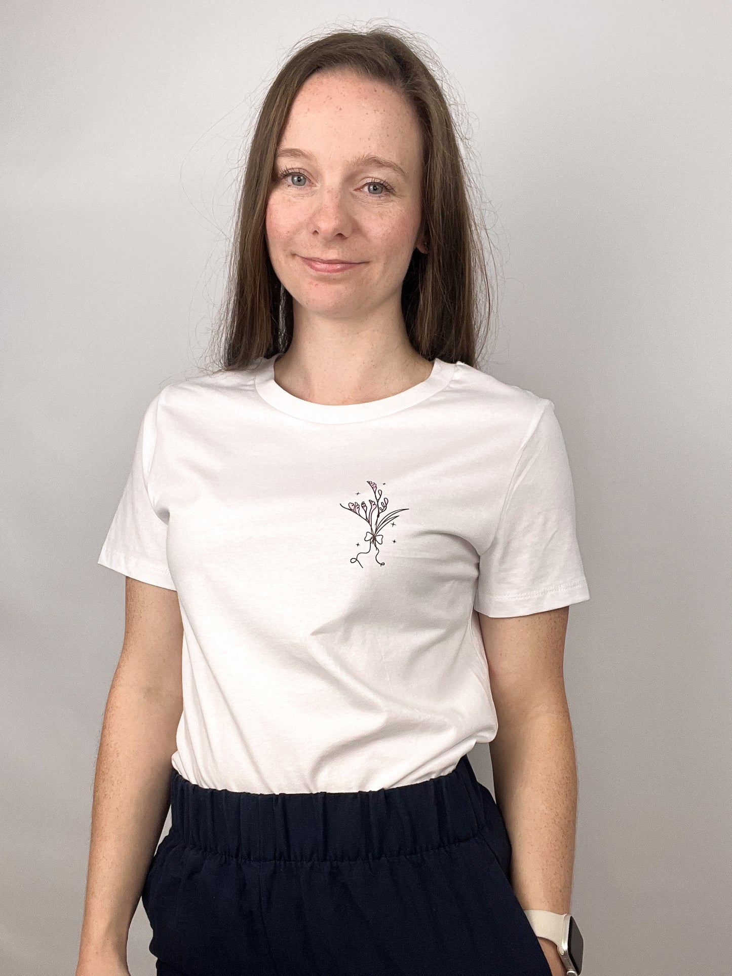 T-Shirt Bouquetbow - weiß