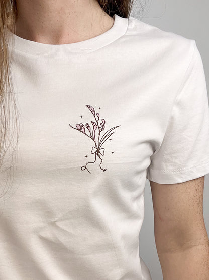 T-Shirt Bouquetbow - weiß