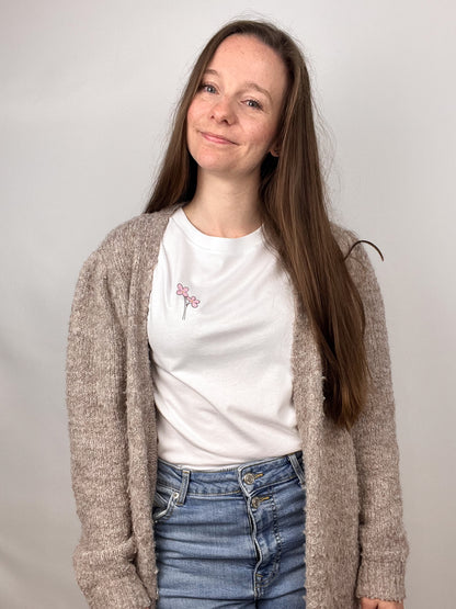 T-Shirt Bubblyflower- weiß