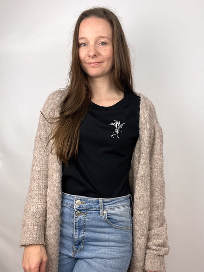 T-Shirt Bouquetbow - schwarz