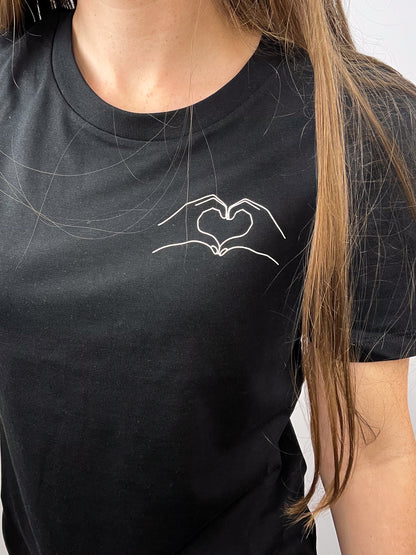 T-Shirt H.Heart - schwarz
