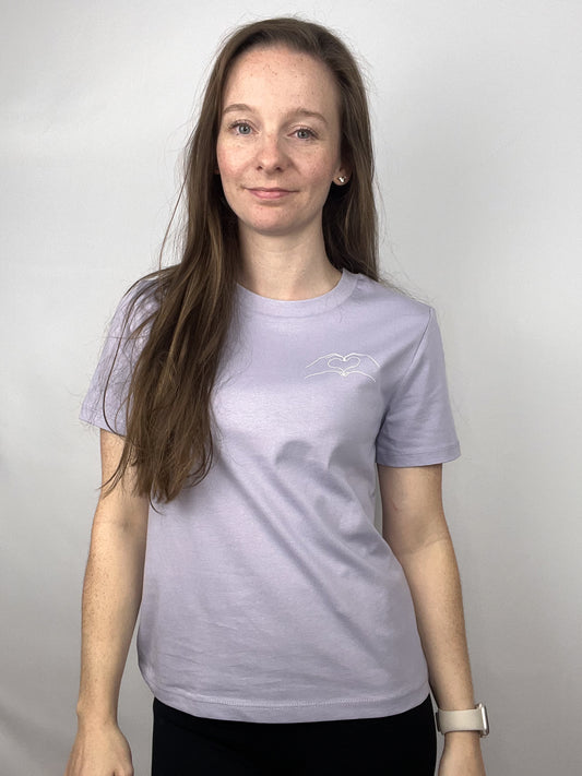T-Shirt H.Heart - violett