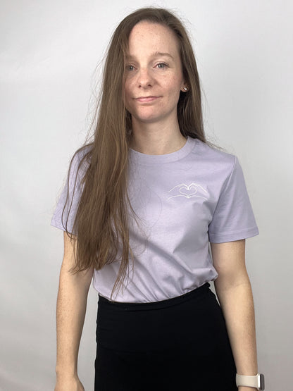 T-Shirt H.Heart - violett