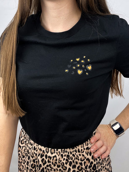 T-Shirt Leo - schwarz