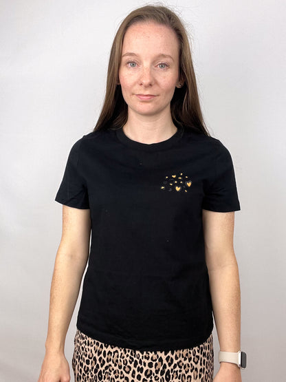 T-Shirt Leo - schwarz