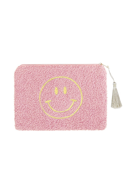 Fluffy Bag Smiley - in 3 Farben