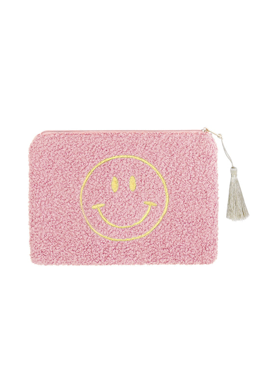 Fluffy Bag Smiley - in 3 Farben