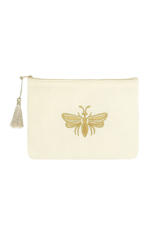 Baumwolltasche mit goldener Biene