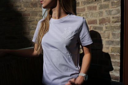 T-Shirt Boho Botanics - violett